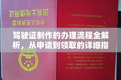 麻栗坡驾驶证制作的办理流程全解析，从申请到领取的详细指南