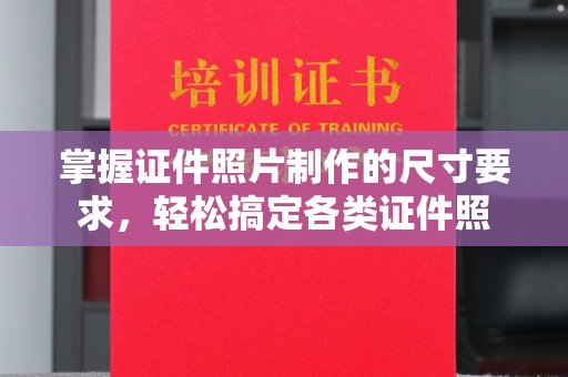 麻栗坡掌握证件照片制作的尺寸要求，轻松搞定各类证件照