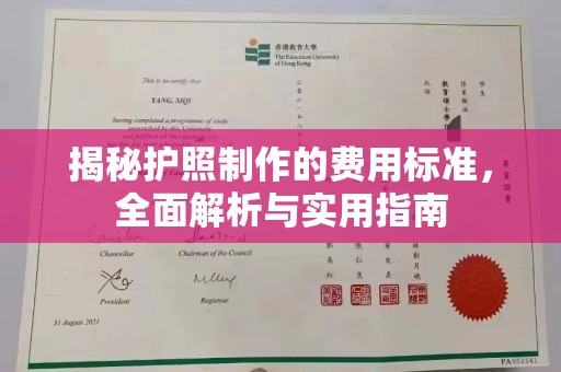 麻栗坡揭秘护照制作的费用标准，全面解析与实用指南