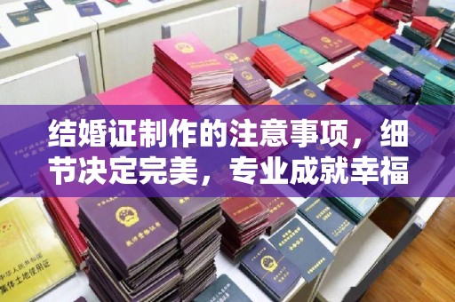麻栗坡结婚证制作的注意事项，细节决定完美，专业成就幸福