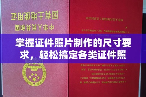 麻栗坡掌握证件照片制作的尺寸要求，轻松搞定各类证件照