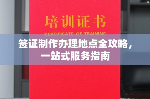 麻栗坡签证制作办理地点全攻略，一站式服务指南