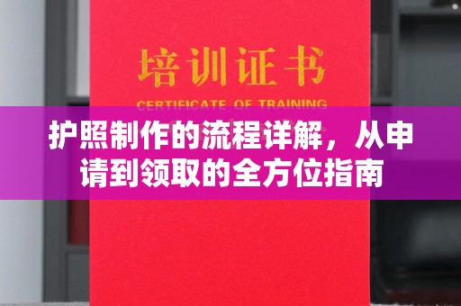 麻栗坡护照制作的流程详解，从申请到领取的全方位指南