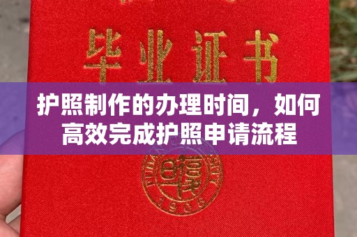 麻栗坡护照制作的办理时间，如何高效完成护照申请流程