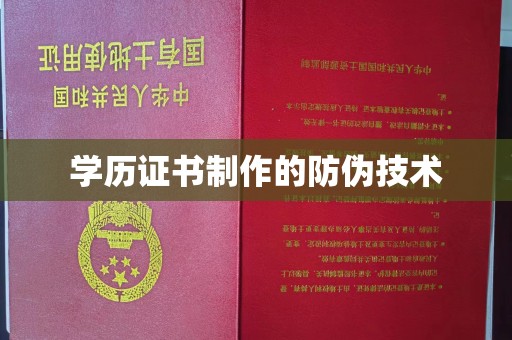 麻栗坡学历证书制作的防伪技术